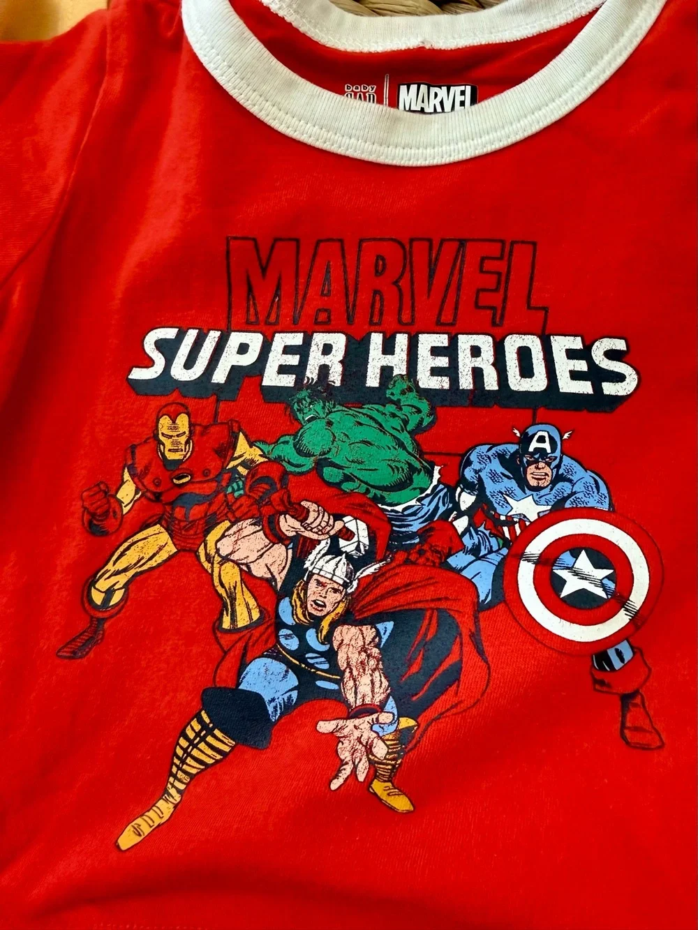 Gap Baby Boys Lot Sz 12-18 Months Marvel and Paw Patrol